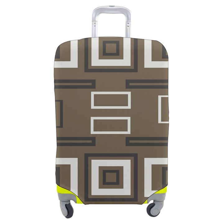 Abstract pattern geometric backgrounds   Luggage Cover (Medium)