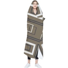 Abstract Pattern Geometric Backgrounds   Wearable Blanket by Eskimos