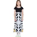 Folk flowers print Floral pattern Ethnic art Kids  Flared Maxi Skirt View1