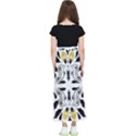 Folk flowers print Floral pattern Ethnic art Kids  Flared Maxi Skirt View2