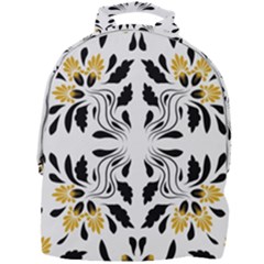 Folk Flowers Print Floral Pattern Ethnic Art Mini Full Print Backpack by Eskimos