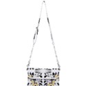 Folk flowers print Floral pattern Ethnic art Mini Crossbody Handbag View1