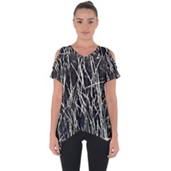 Abstract Light Games 9 Kiran Fa457 Cut Out Side Drop Tee by DimitriosArt