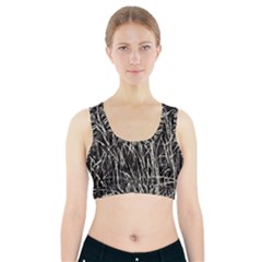 Abstract Light Games 9 Kiran Fa457 Sports Bra With Pocket by DimitriosArt