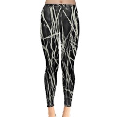 Abstract Light Games 9 Kiran Fa457 Inside Out Leggings by DimitriosArt