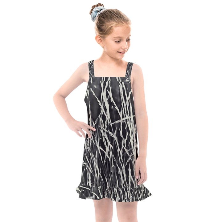 Abstract Light Games 9 Kiran Fa457 Kids  Overall Dress