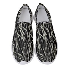 Abstract Light Games 9 Kiran Fa457 Women s Slip On Sneakers by DimitriosArt