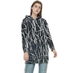 Abstract Light Games 9 Kiran Fa457 Women s Long Oversized Pullover Hoodie