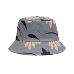 Folk Flowers Print Floral Pattern Ethnic Art Bucket Hat by Eskimos