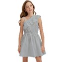 Northern Droplet Kids  One Shoulder Party Dress View1