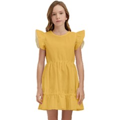 Daffodil Kids  Winged Sleeve Dress