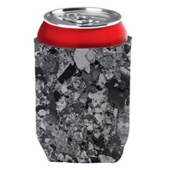 Black And White Debris Texture Print Can Holder by dflcprintsclothing