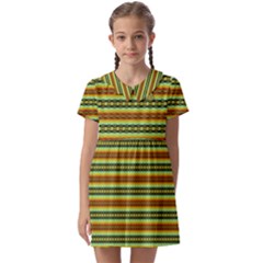 Free Flow Kids  Asymmetric Collar Dress