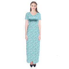 Fresh Short Sleeve Maxi Dress