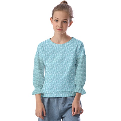 Fresh Kids  Cuff Sleeve Top by Sparkle