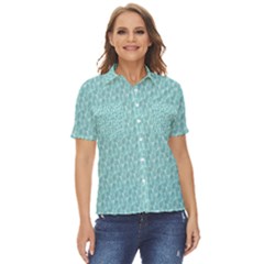 Fresh Women s Short Sleeve Double Pocket Shirt