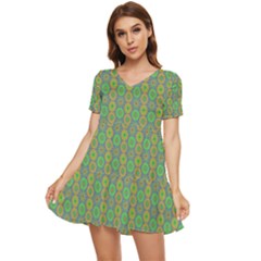 Found It Tiered Short Sleeve Babydoll Dress