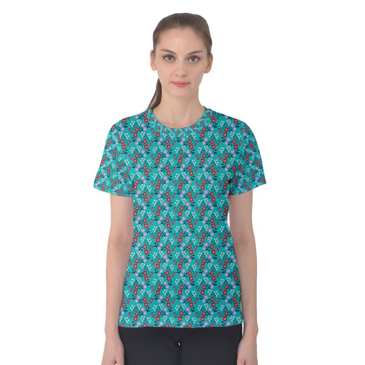 Digital Illusion Women s Cotton Tee