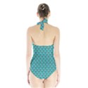 Digital Illusion Halter Swimsuit View2