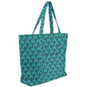 Digital Illusion Zip Up Canvas Bag View2