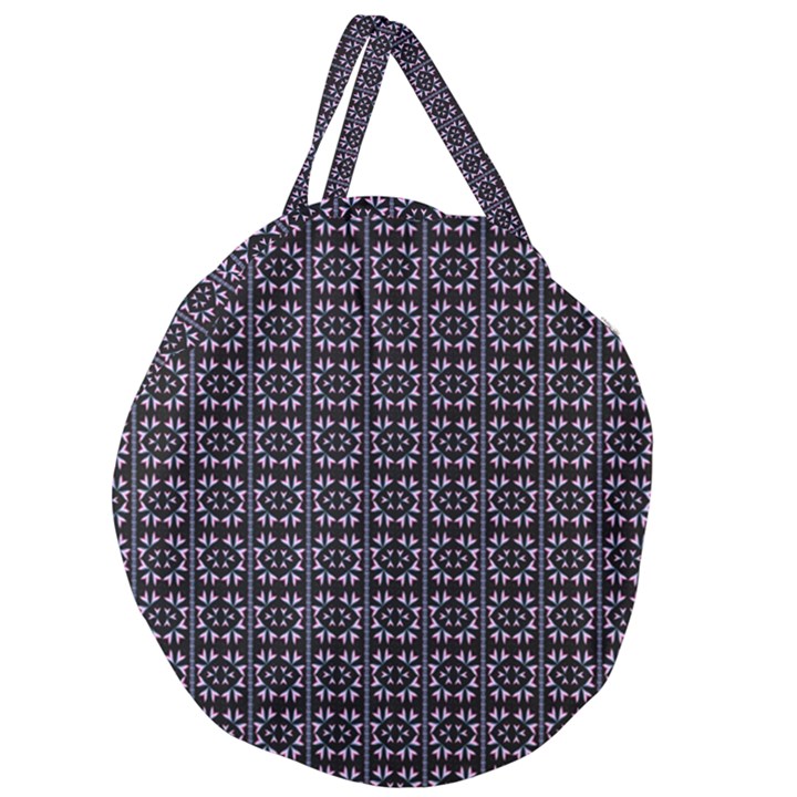 Freesia Giant Round Zipper Tote