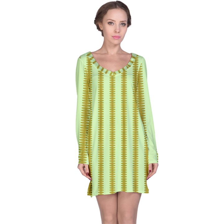 Geared Sound Long Sleeve Nightdress