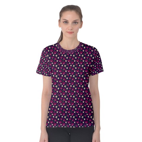 Garden Wall Women s Cotton Tee by Sparkle