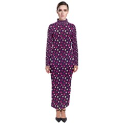 Garden Wall Turtleneck Maxi Dress by Sparkle