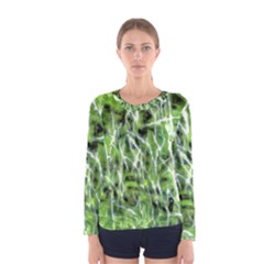 Green Desire Women s Long Sleeve Tee