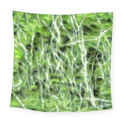 Green Desire Square Tapestry (large)