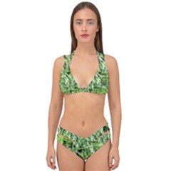 Green Desire Double Strap Halter Bikini Set by DimitriosArt