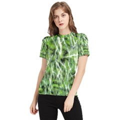 Green Desire Women s Short Sleeve Rash Guard by DimitriosArt