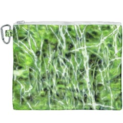 Green Desire Canvas Cosmetic Bag (xxxl) by DimitriosArt