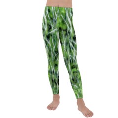 Green Desire Kids  Lightweight Velour Leggings by DimitriosArt