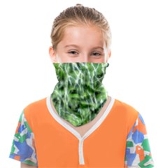 Green Desire Face Covering Bandana (kids) by DimitriosArt