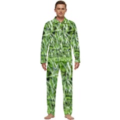 Green Desire Men s Long Sleeve Velvet Pocket Pajamas Set