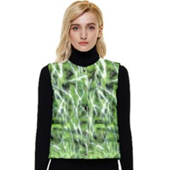 Green Desire Women s Short Button Up Puffer Vest