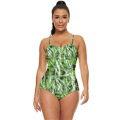 Green Desire Retro Full Coverage Swimsuit by DimitriosArt