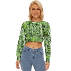 Green Desire Lightweight Long Sleeve Sweatshirt