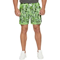 Green Desire Men s Runner Shorts by DimitriosArt