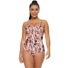 Pink Desire Retro Full Coverage Swimsuit