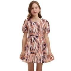 Pink Desire Kids  Short Sleeve Dolly Dress by DimitriosArt