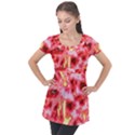 Requiem  of the red stars Puff Sleeve Tunic Top View1