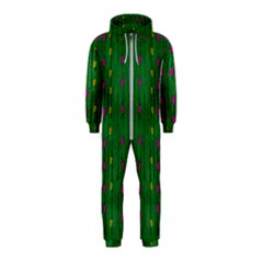 Forest Tulips Groowing To Reach The Divine Sky Pop-culture Hooded Jumpsuit (kids) by pepitasart