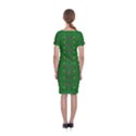 Forest Tulips Groowing To Reach The Divine Sky Pop-culture Classic Short Sleeve Midi Dress View2