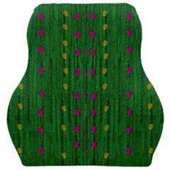 Forest Tulips Groowing To Reach The Divine Sky Pop-culture Car Seat Velour Cushion  by pepitasart