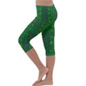 Forest Tulips Groowing To Reach The Divine Sky Pop-culture Kids  Lightweight Velour Capri Leggings  View2