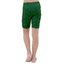 Forest Tulips Groowing To Reach The Divine Sky Pop-culture Kids  Lightweight Velour Cropped Yoga Leggings View4