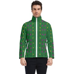 Forest Tulips Groowing To Reach The Divine Sky Pop-culture Men s Bomber Jacket