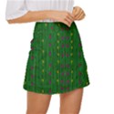 Forest Tulips Groowing To Reach The Divine Sky Pop-culture Mini Front Wrap Skirt View3